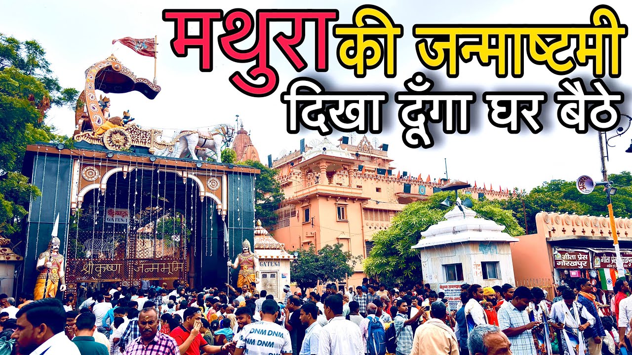 मथुरा की जन्माष्टमी | krishna Janmashtmi 2025 | janmashtami 2025 Mathura 