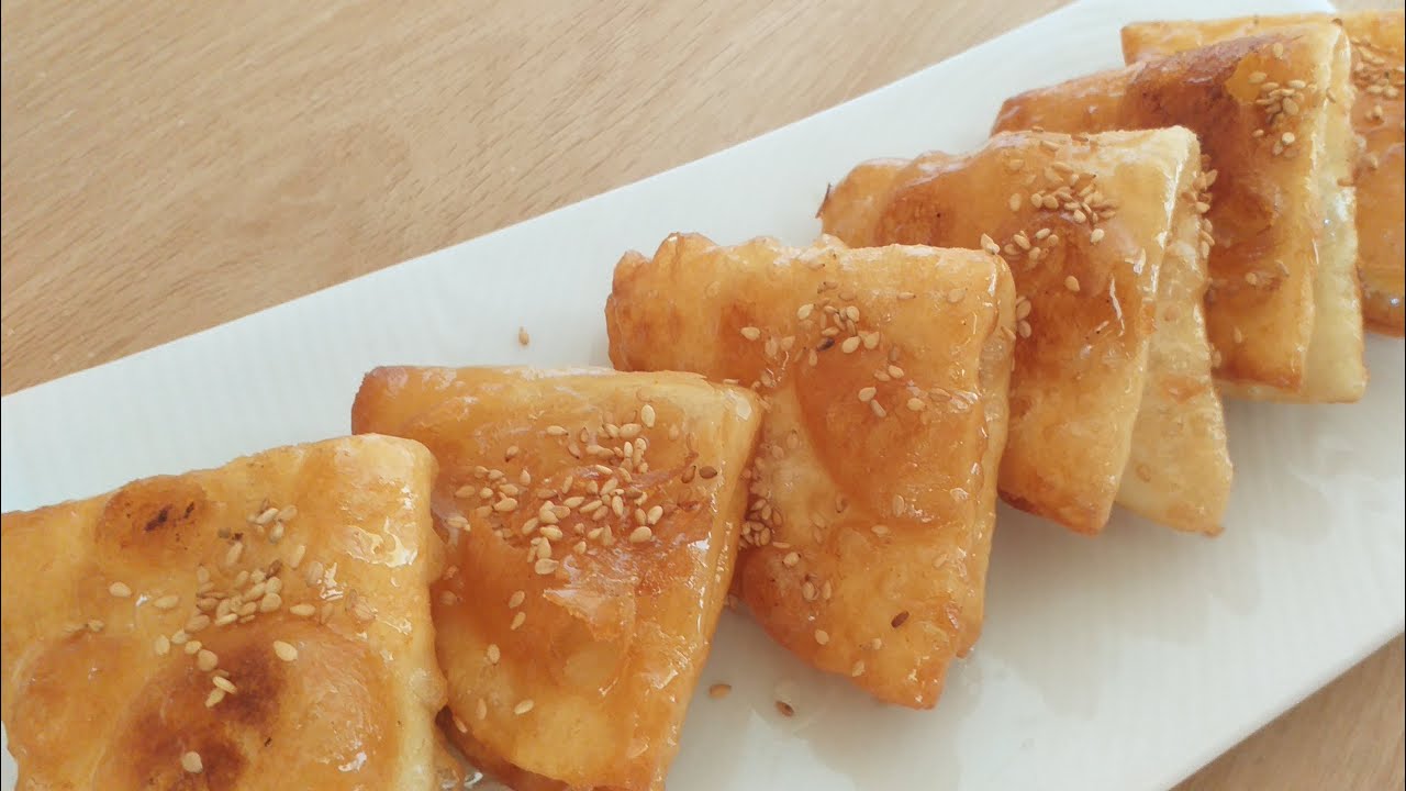 Rghaif feuilleté et croustillant au miel