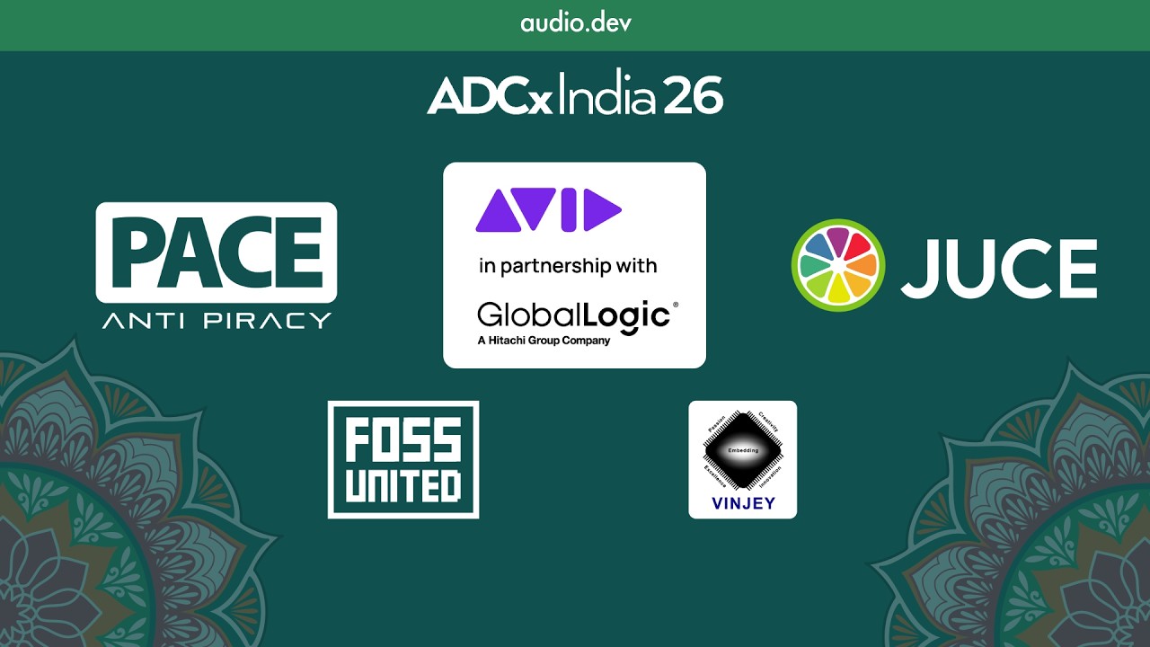 ADCx India 2026 Live Stream - Audio Dev Talks