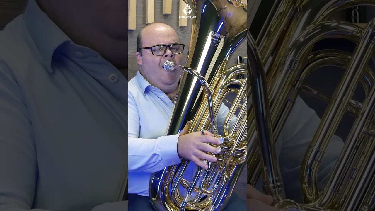 Hino 101 da CCB - Cantemos, Juntos, Louvores a Deus - Tuba Yamaha YBB-621 - Tiago Coutinho