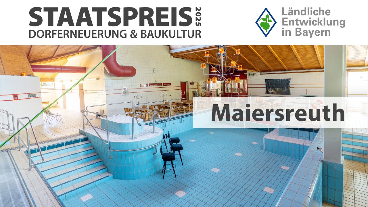 Kunst und Gemeinschaft im Badehaus - Staatspreis 2025 - Maiersreuth