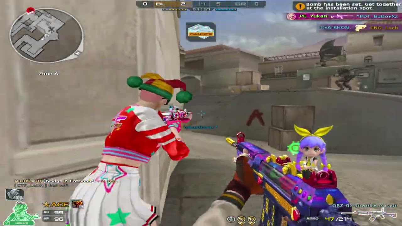Crossfire New QBZ-03-Jewelry Arcade Gameplay