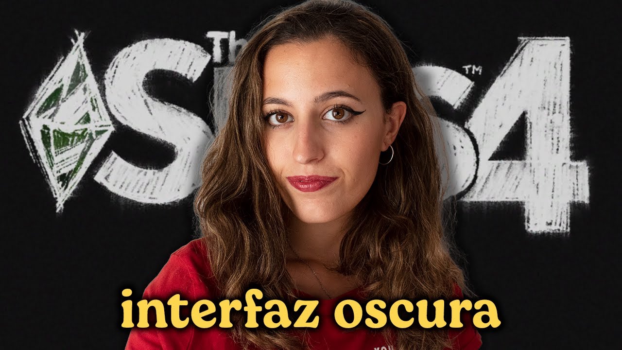 🔴 MODO OSCURO en LOS SIMS 4 · Dark ui mod · Tutorial en ESPAÑOL