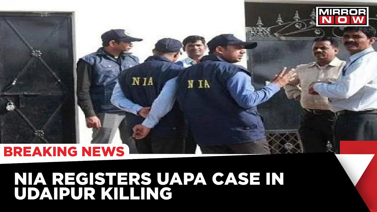 Udaipur Killing Case: NIA Team Reaches At Crime Spot, Accused Charged With UAPA | English News