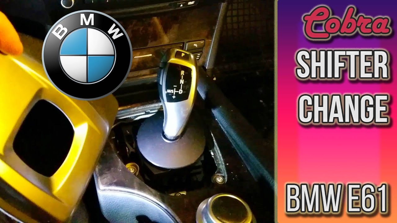Shifter change BMW 5-series E61 LCI