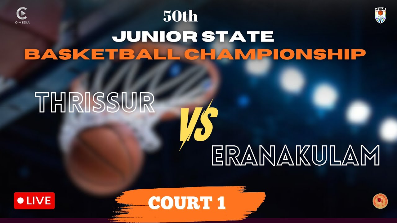 THRISSUR VS  ERNAKULAM -50TH JUNIOR STATE BASKETBALL FOR MEN AND WOMAN 2026