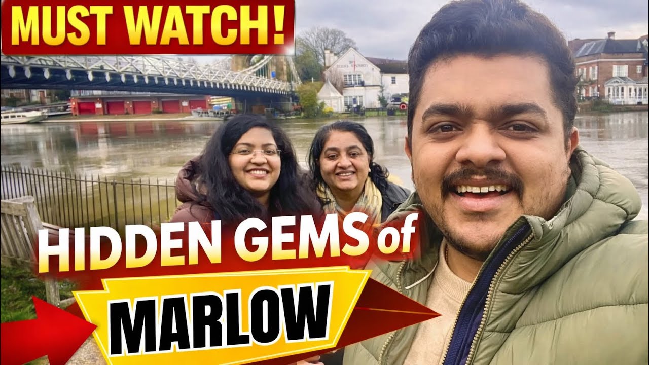 Exploring England's Cutest Riverside Town! | Family Trip to Marlow 🦢