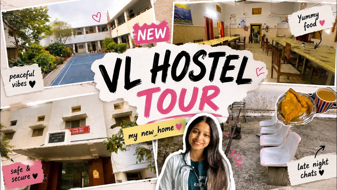 Inside KGMU Hostel Life 🏥 | MBBS Hostel Tour 2026 @muskankgmu 