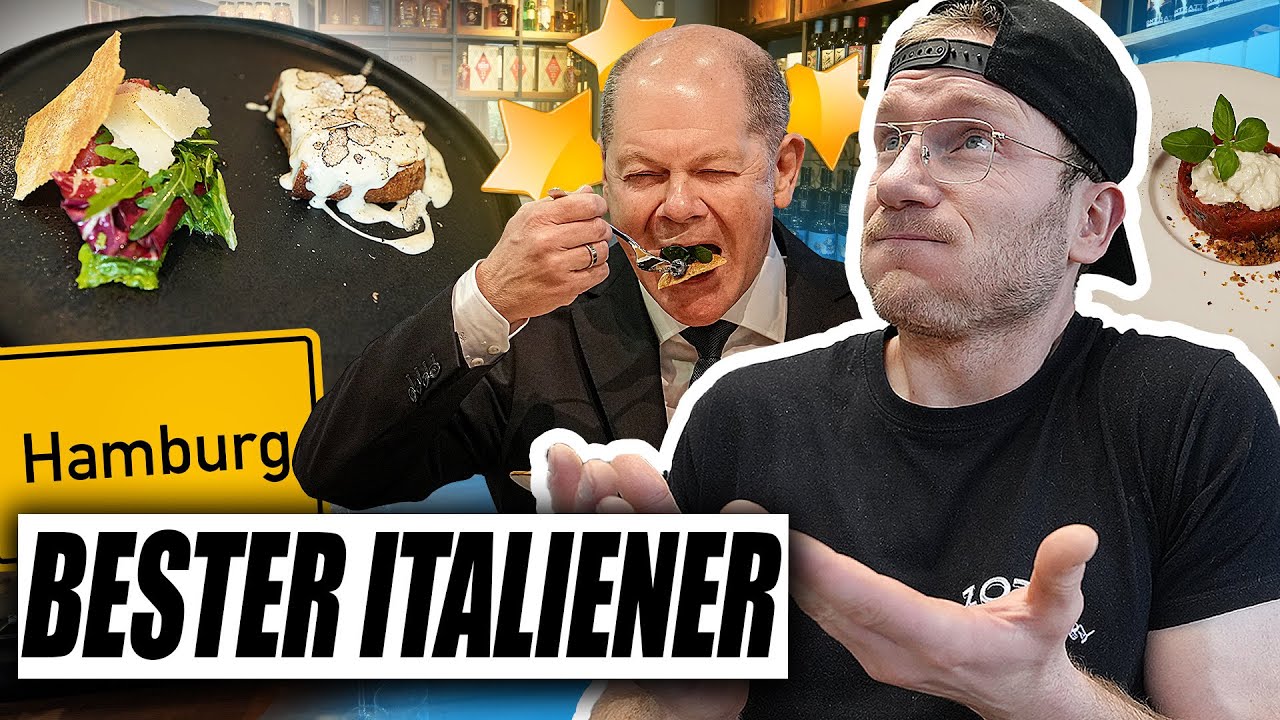 HIER ISST OLAF SCHOLZ - HAMBURGS BESTER ITALIENER!