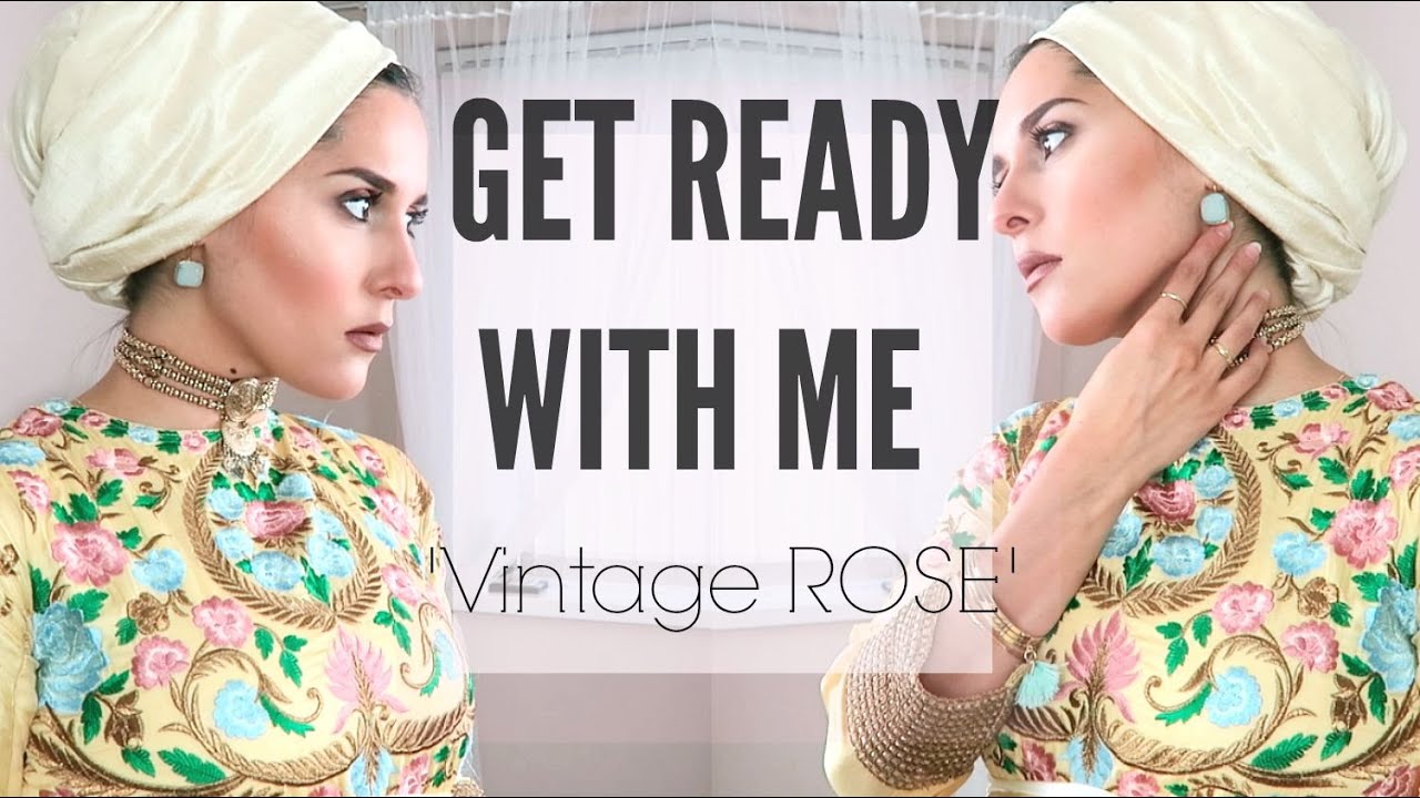 GRWM | OCCASION WEAR | VINTAGE ROSE