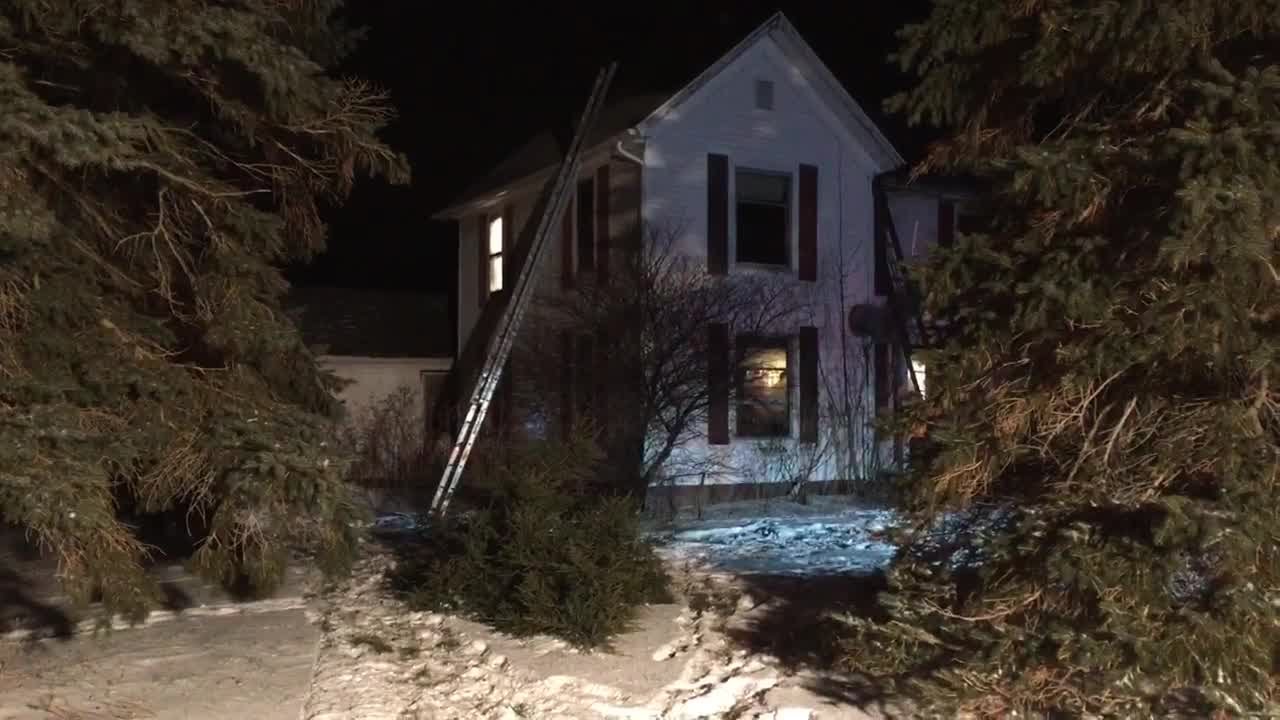Firefighters battling fire in Penfield Township, Lorain County