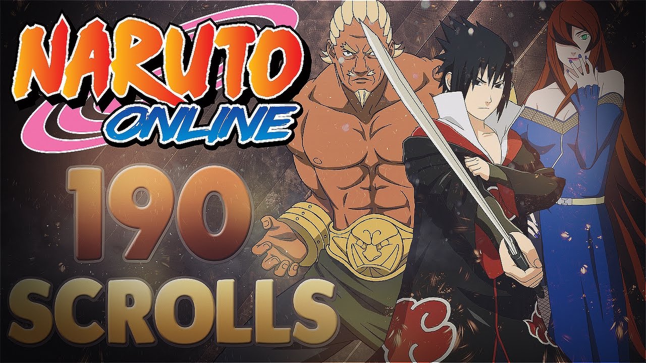 Naruto Online | 190 Seal Scrolls Kage Treasure | Five Kage Treasure