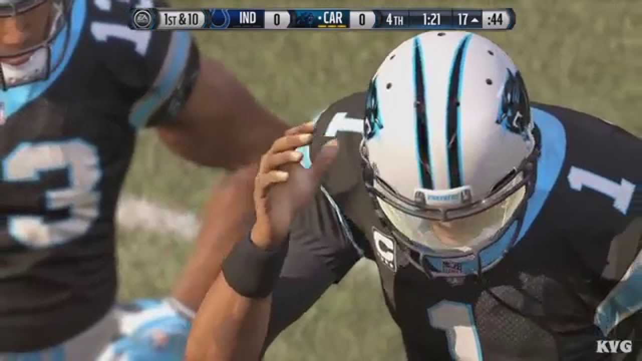 Madden NFL 16 - Indianapolis Colts vs Carolina Panthers Gameplay (XboxONE HD) [1080p]