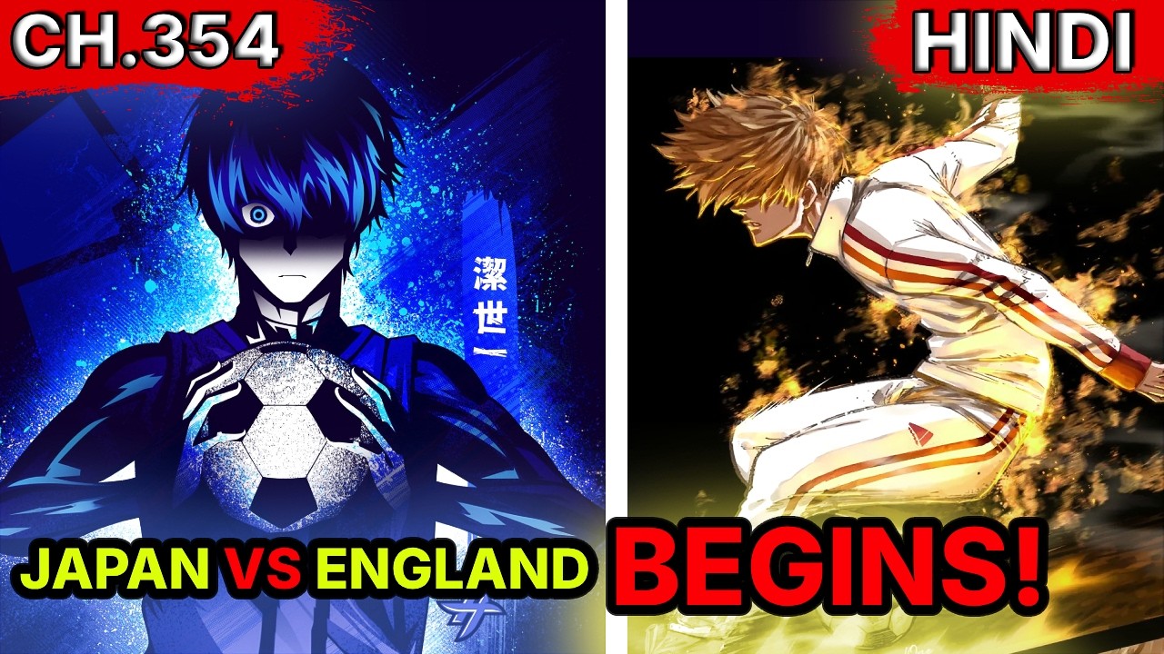 Blue Lock Chapter 354 KNOCKOUT MATCH BEGINS 💀 #bluelock #anime