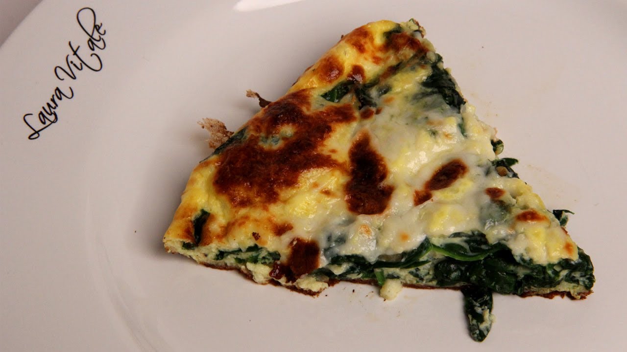Spinach Frittata Recipe - Laura Vitale - Laura in the Kitchen Episode 320