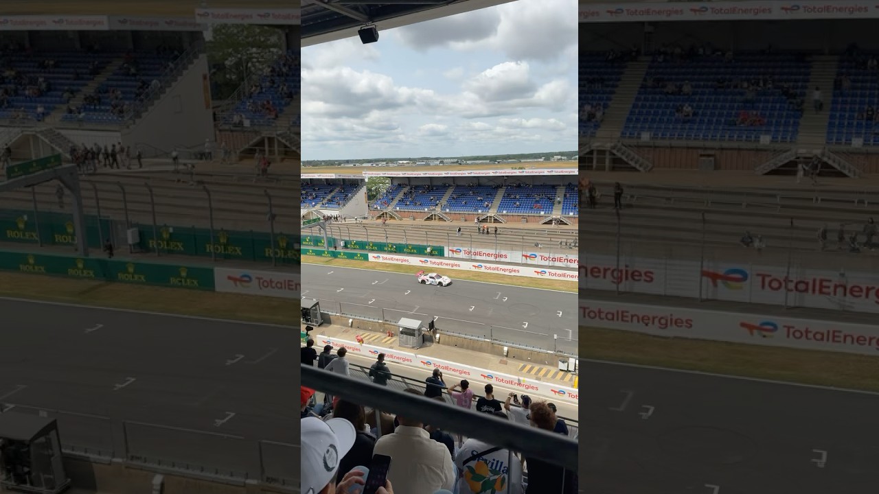 Iron Dames Porsche 911 GT3 R LMGT3 at Le Mans 2025 #shorts