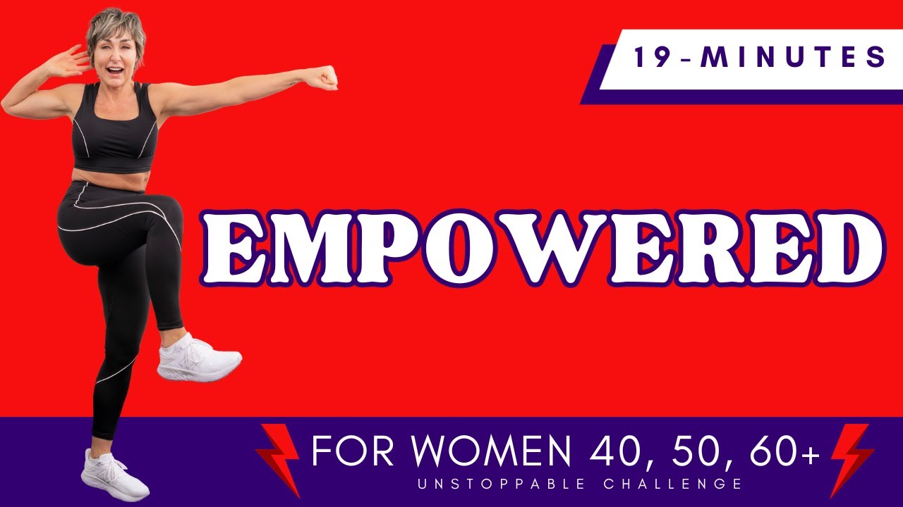 Low Impact Bodyweight Cardio HIIT for Women Over 40