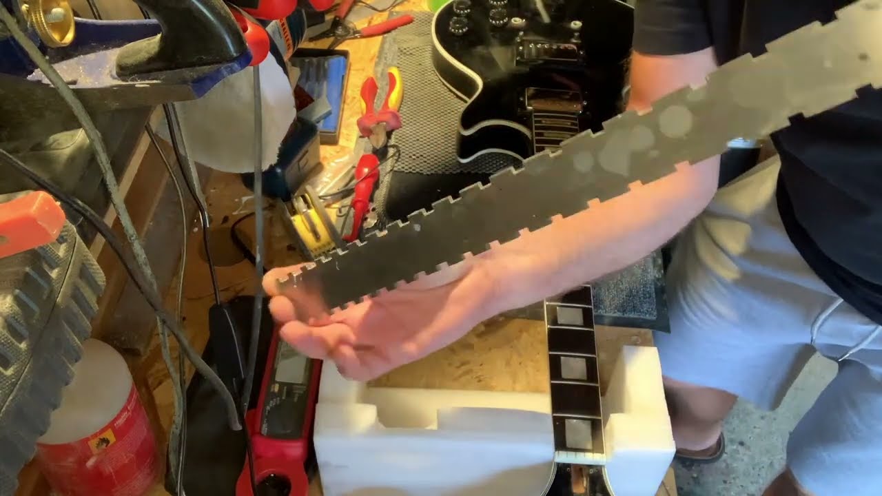 Episode 6. HONDO LES PAUL Part 2 - fret work