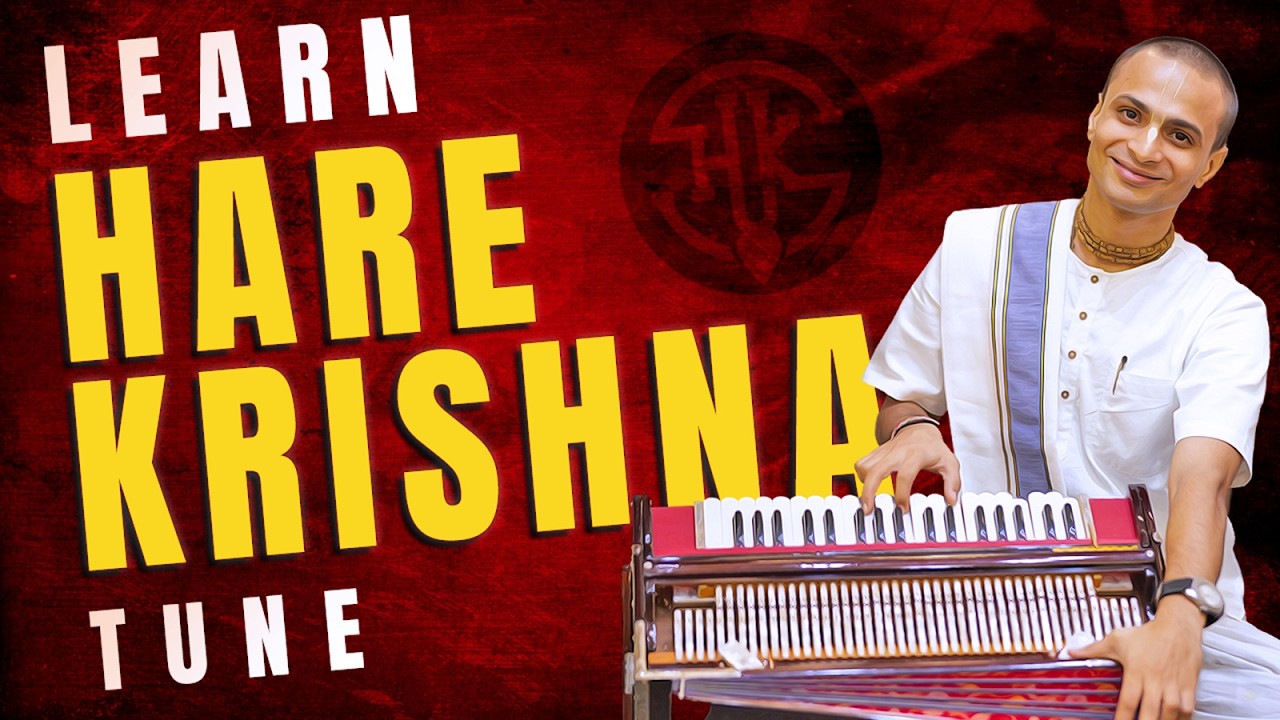 Prabhupada Hare Krishna Tune on Harmonium | Harmonium Full Course - Lesson 11