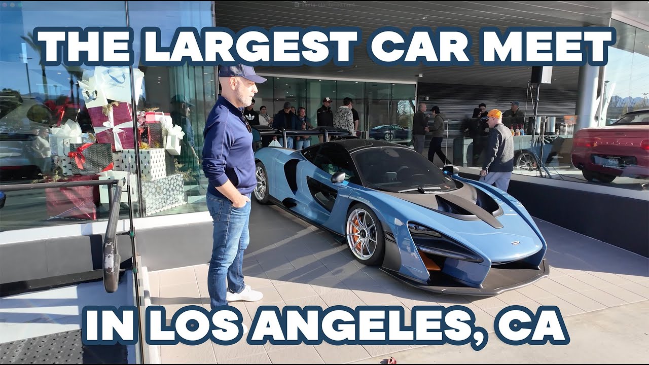 Largest Car Meet in LA!!! Porsche Santa Clarita Cars and Coffee - January 4th, 2025