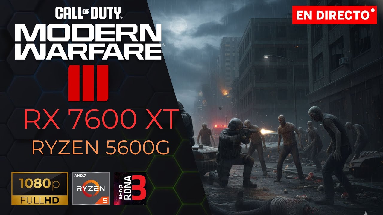 🔴 CALL OF DUTTY MODERN WARFARE 3 ZOMBIES | SOLO GAMEPLAY | GAMEPASS | RX 7600 XT | 5600G