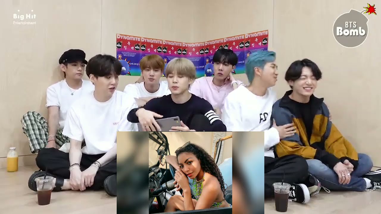 BTS REAGINDO AO ANTES E DEPOIS DOS INTEGRANTES DO NOW UNITED
