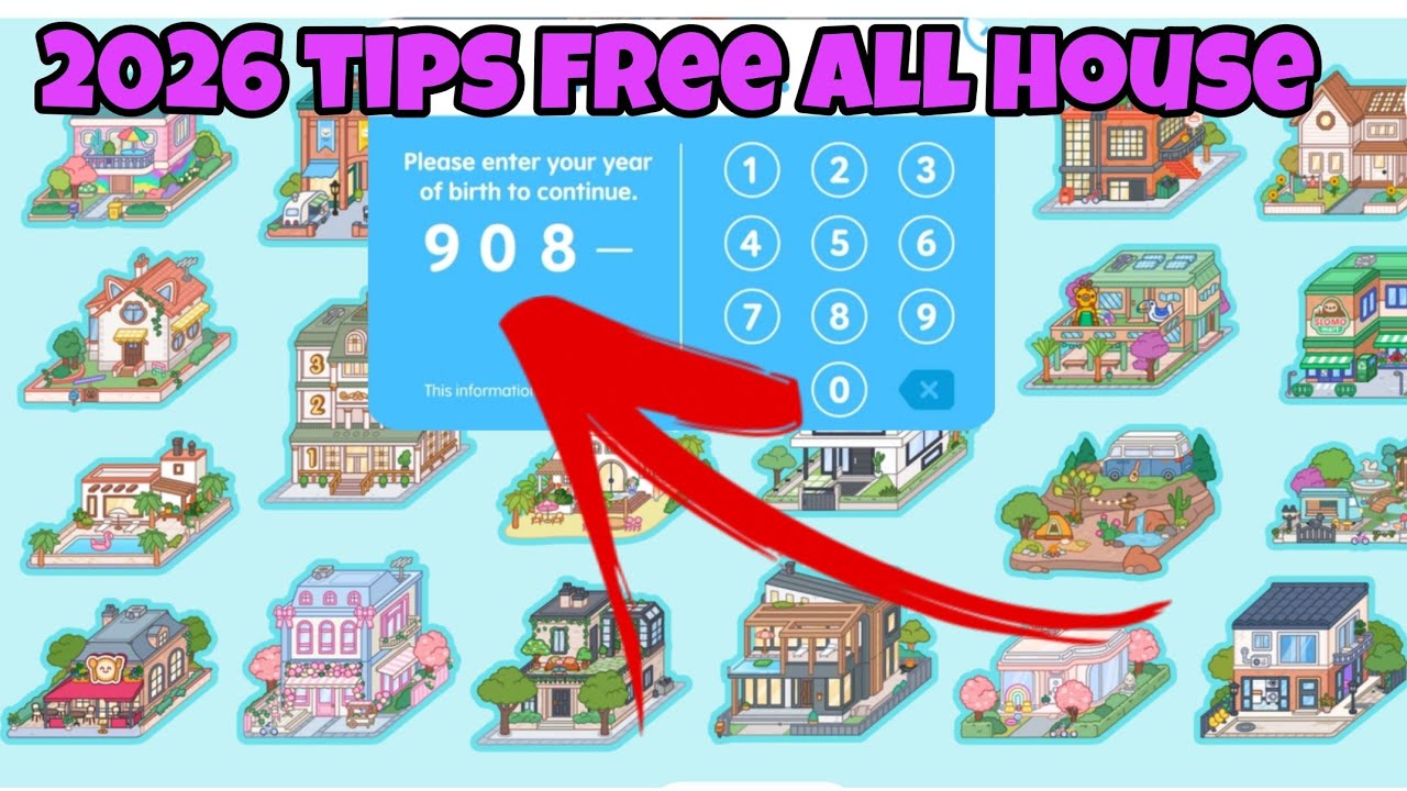 2026 Tips For Free All House! 100% Working Toca Life World | Free Code