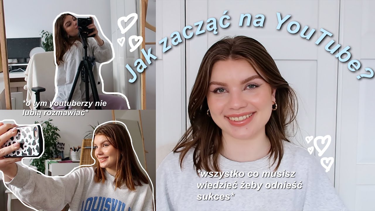 JAK ZACZĄĆ NAGRYWAĆ NA YOUTUBIE? 💻 *obejrzyjcie jak chcecie odnieść sukces*