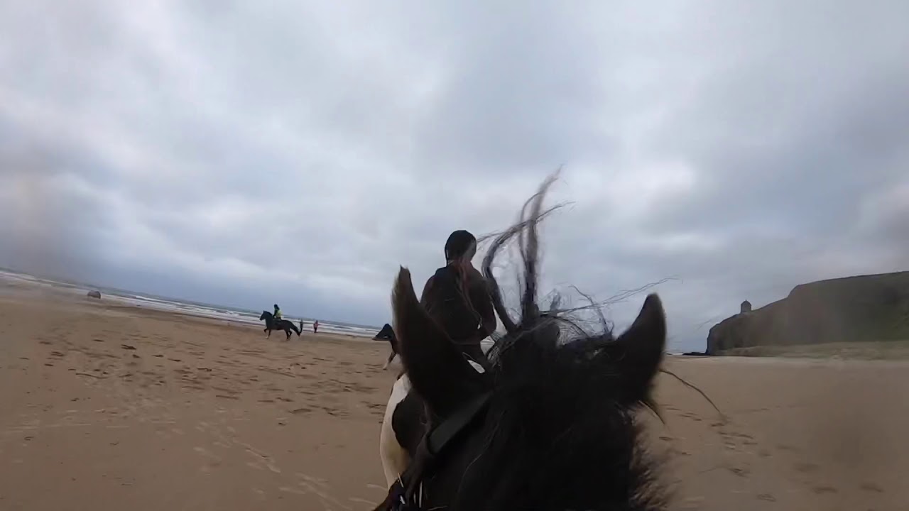 Beach Ride Downhill Strand