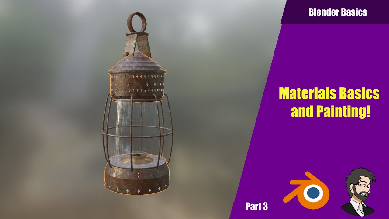 Making Materials and Painting Them! Lets Learn Blender!