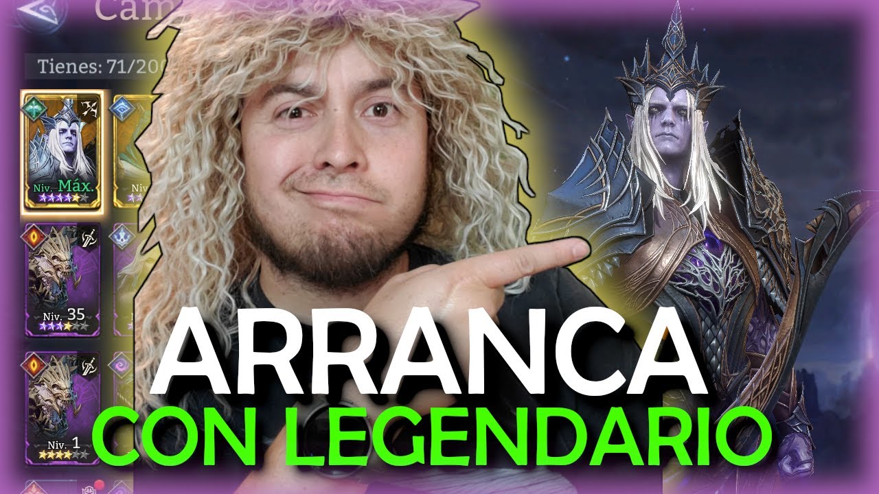 El MEJOR tutorial de reroll para arrancar CON LEGENDARIO TOP!!! | WATCHER OF REALMS Espanol