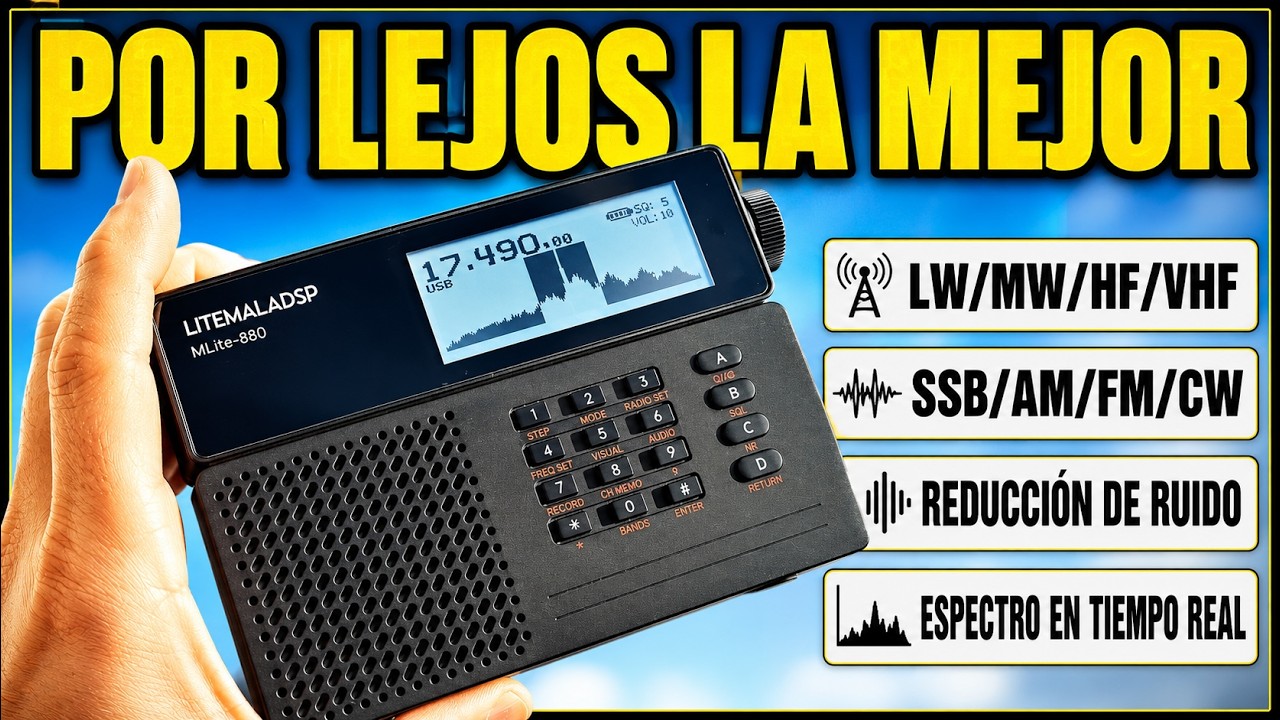 ❇️ MALAHIT LITEMALADSP MLite-880  ❇️ LA MEJOR RADIO DEL MUNDO AHORA MAS ECONOMICA! 💲