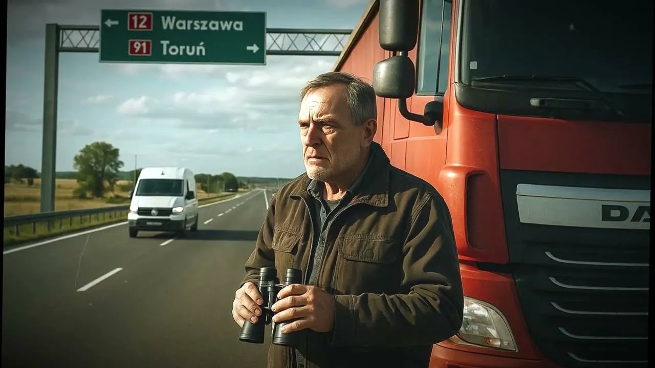 Kierowca ciężarówki śledził starą furgonetkę – odkrycie, które zmieniło wszystko