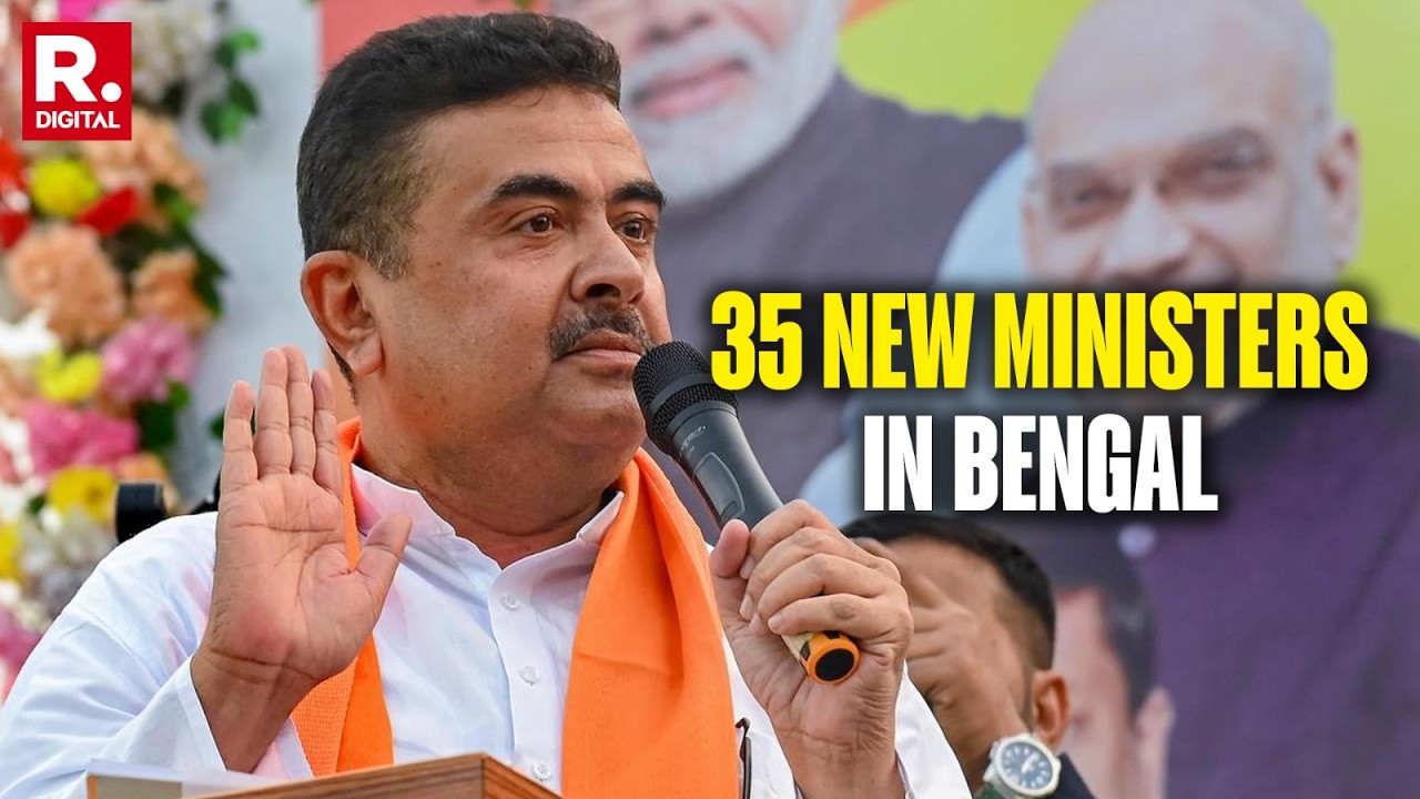 BREAKING: West Bengal CM Suvendu Adhikari Expands &lsquo;Nationalist&rsquo; Cabinet, 35 Ministers To Take Oath
