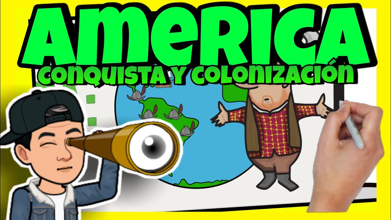 ⚔ CONQUISTA y COLONIZACIÓN de AMÉRICA ⚔ para NIÑOS