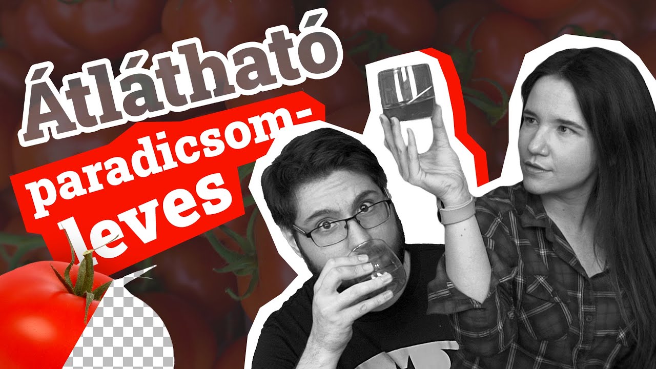ÁTLÁTHATÓ paradicsomleves 🍅