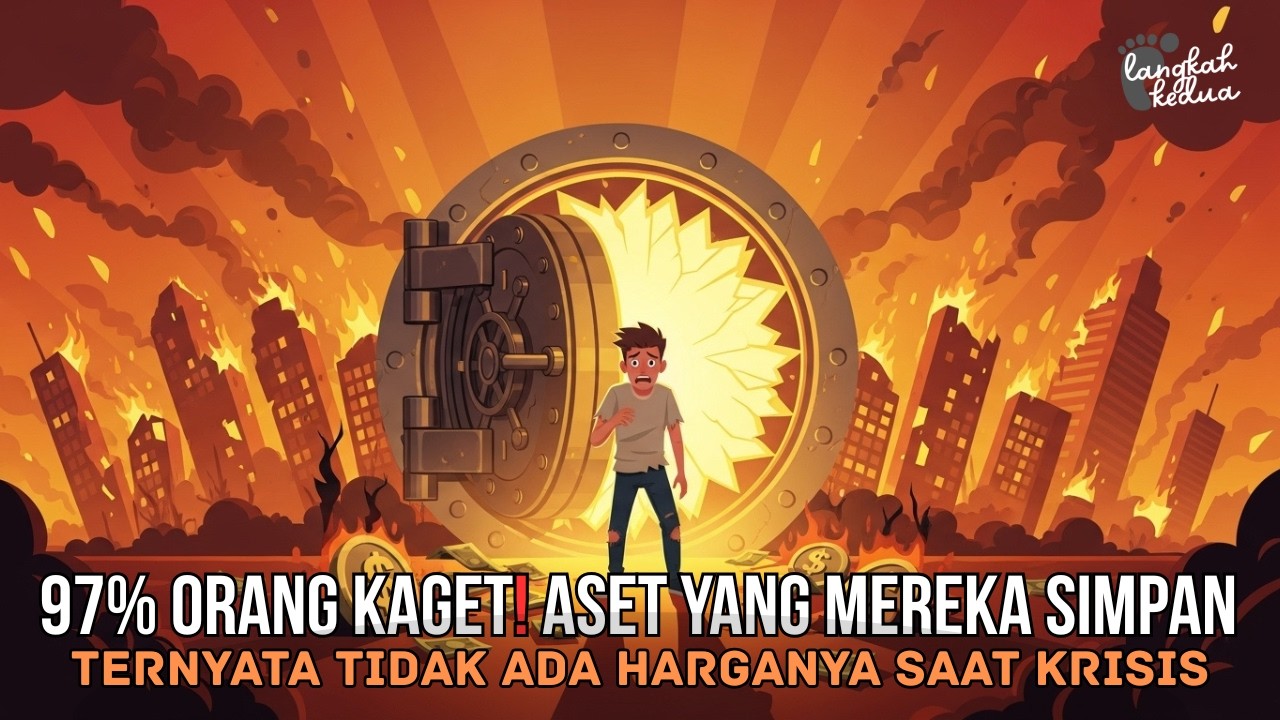 97% ORANG SALAH PILIH ASET‼️ Saat Krisis, Aset Itu Jadi TIDAK BERHARGA!