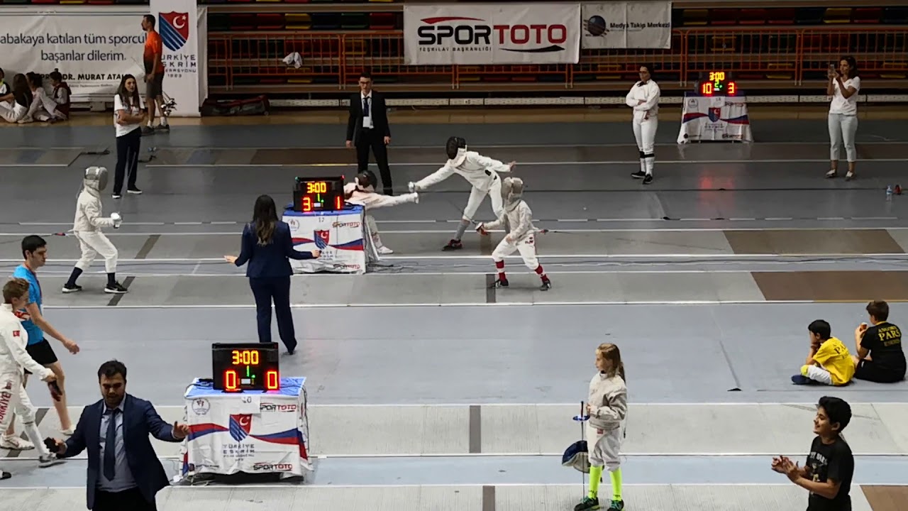 Konya Açık Eskrim Turnuvası 08.09.2018 U10 Erkek Kılıç Final
