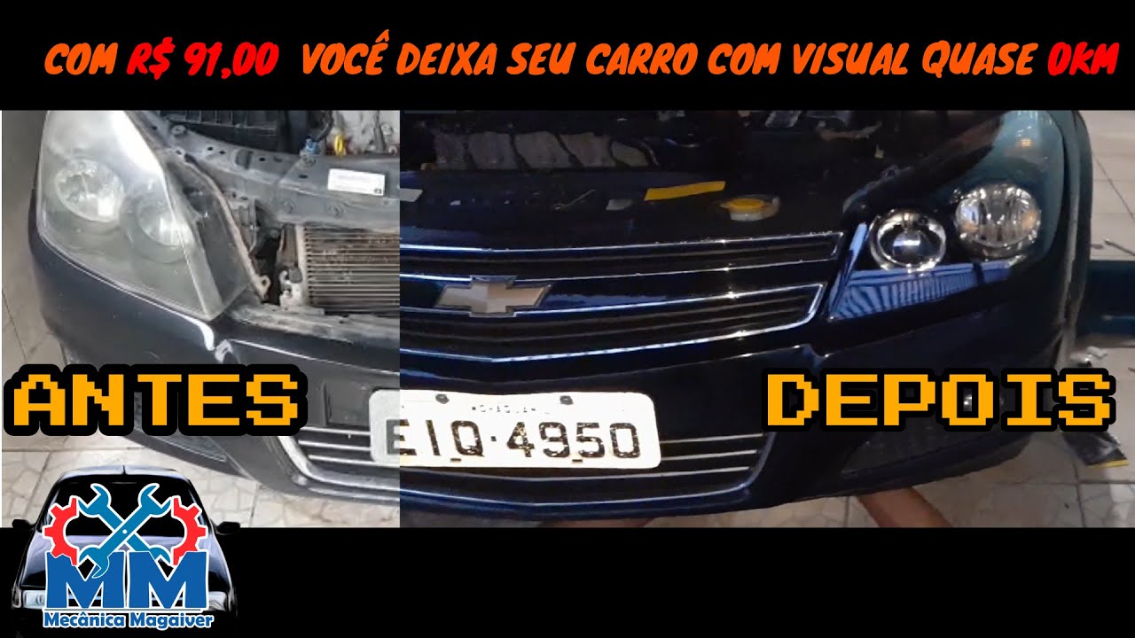 Como Trocar Lente Farol Vectra - Bônus (Fazer Tampa da Lâmpada)