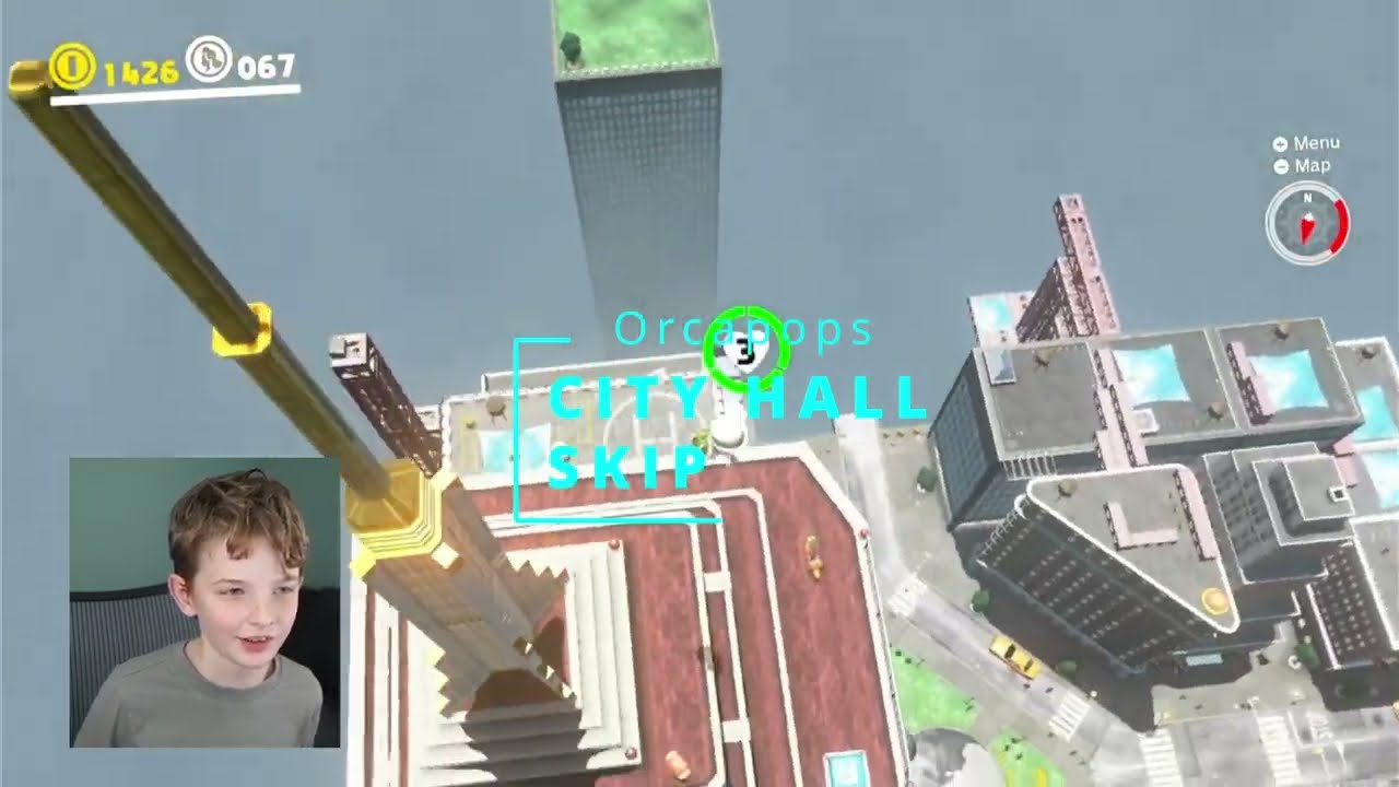 Super Mario City Hall Skip