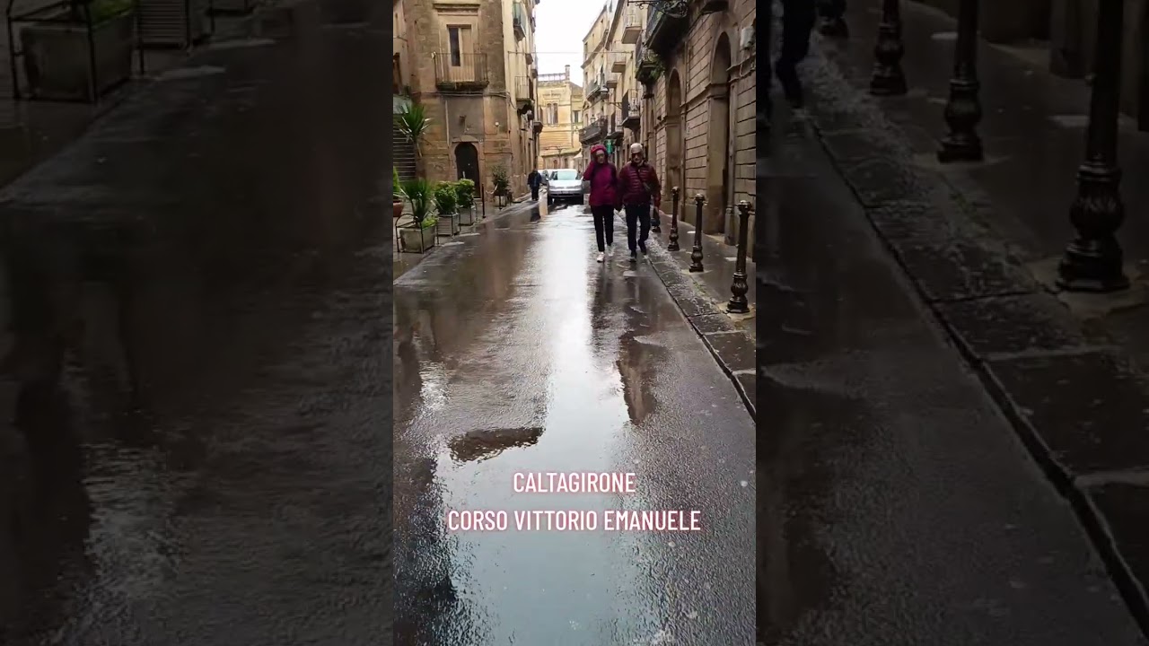 CALTAGIRONE: CORSO VITTORIO EMANUELE