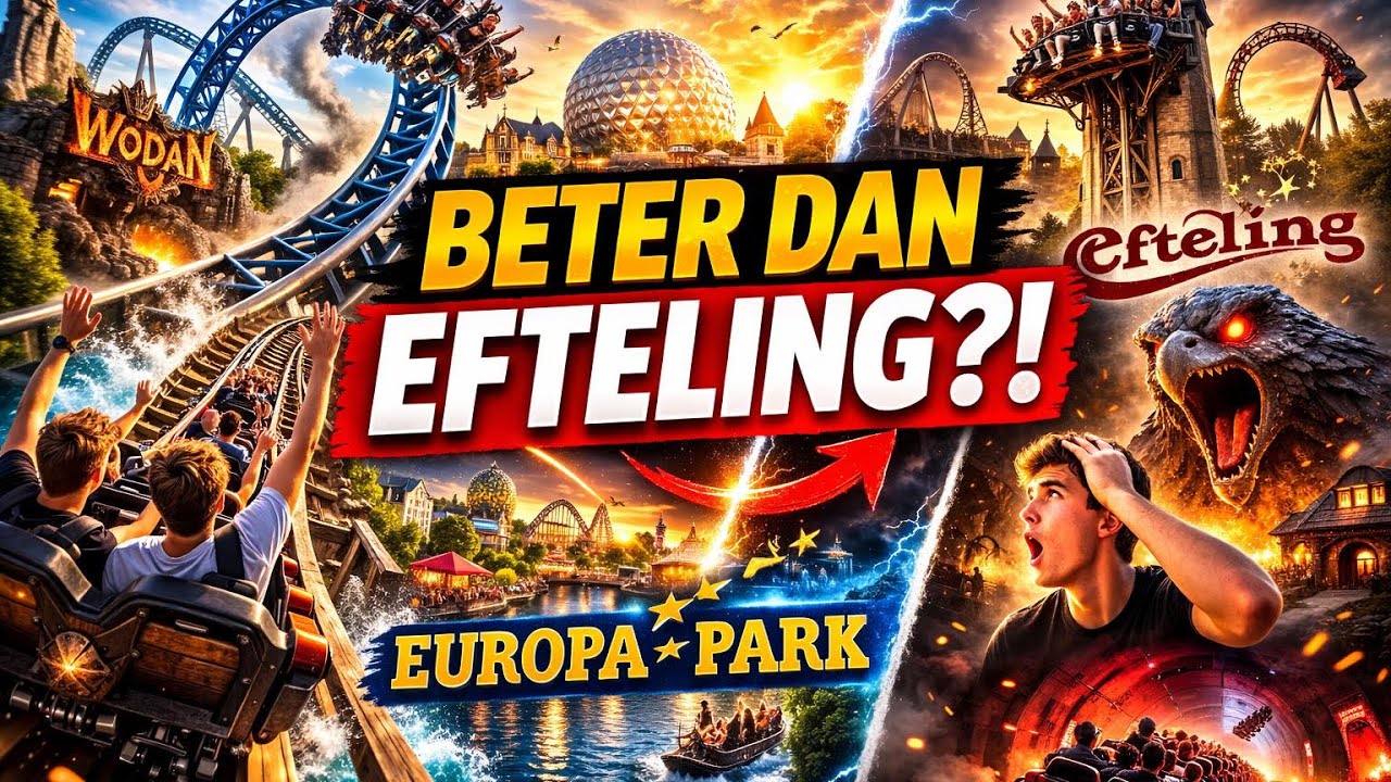 EUROPA-PARK VLOG 2025: Wodan, Silver Star, Voltron & Is dit BETER dan de Efteling?