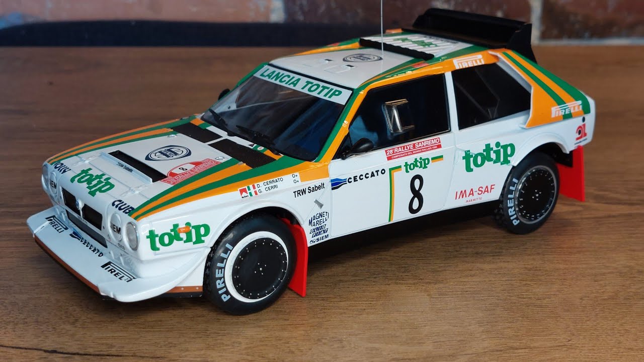 Lancia Delta S4 Totip #8 Rally Sanremo 1986 D.Cerrato-G.Cerri Ixo 