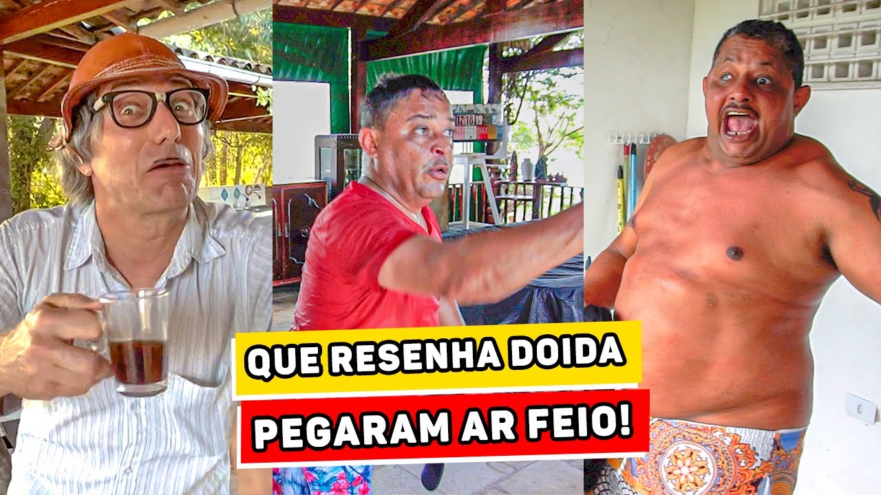MUÇÃO FAZ BIRÓ E PAPO RETO PERDEREM A PACIÊNCIA COM RESENHA!