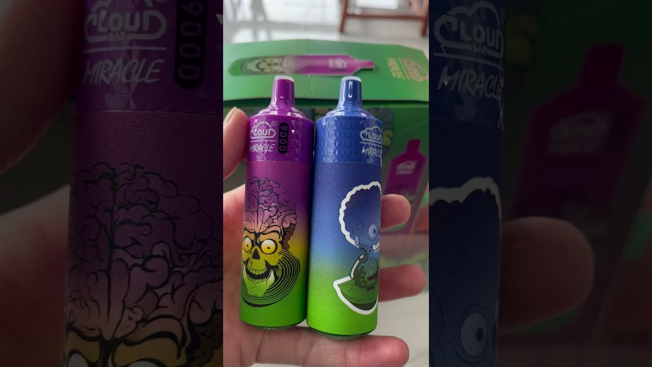 🔥 Cloud Bar 9000 puffs e-cigarette disposable vape🔥 #shortvideo #unboxing