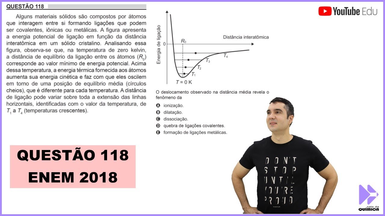 QUÍMICA ENEM 2018! 
