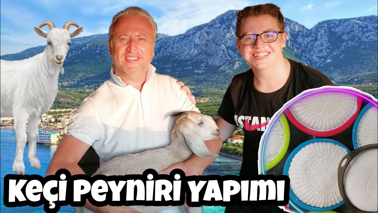 EN DOĞAL KEÇİ PEYNİRİNİ BİZ YAPTIK - ÇOK BEĞENECEKSİNİZ