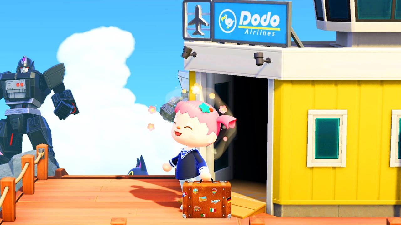 MAEVE EN VACANCES SUR MON ÎLE ! 🏖️ | Animal Crossing New Horizons ACNH