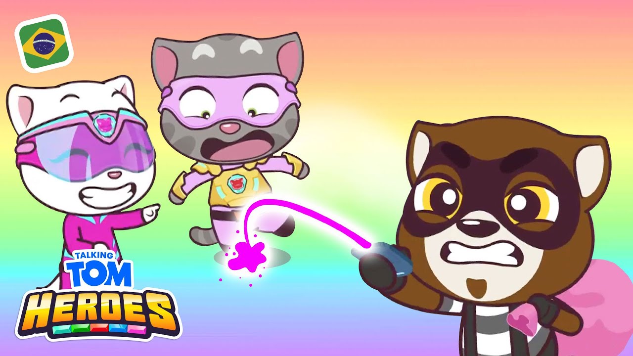 Talking Tom Heroes - Confusão das cores (Episódio 40)