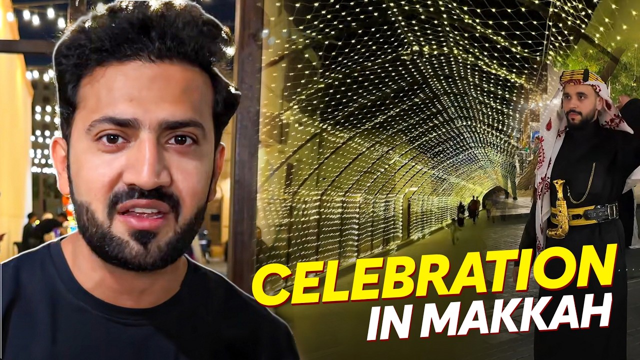 How Makkah Celebrates Ramadan 🇸🇦🌙 | Al Balad Heritage, Food Stalls & Happy Vibes